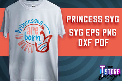 Princess SVG | Funny Girl Quotes SVG v.1 SVG The T Store Design 