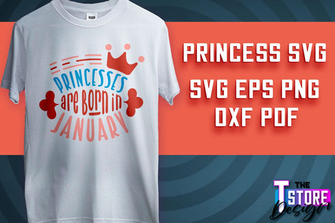 Princess SVG | Funny Girl Quotes SVG v.1 SVG The T Store Design 