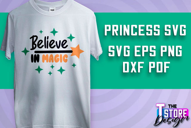 Princess SVG | Funny Girl Quotes SVG v.2 SVG The T Store Design 