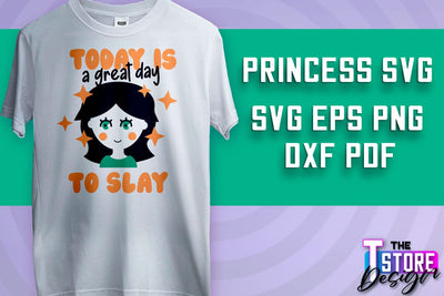 Princess SVG | Funny Girl Quotes SVG v.2 SVG The T Store Design 