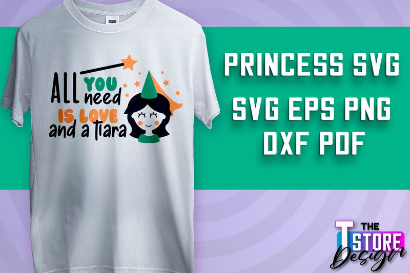 Princess SVG | Funny Girl Quotes SVG v.2 SVG The T Store Design 