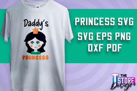 Princess SVG | Funny Girl Quotes SVG v.2 SVG The T Store Design 