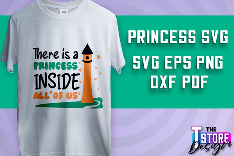 Princess SVG | Funny Girl Quotes SVG v.2 SVG The T Store Design 