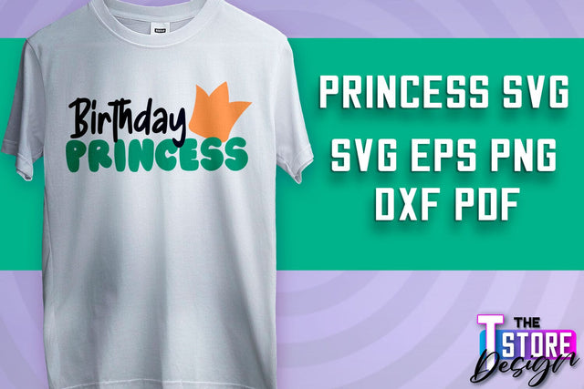 Princess SVG | Funny Girl Quotes SVG v.2 SVG The T Store Design 