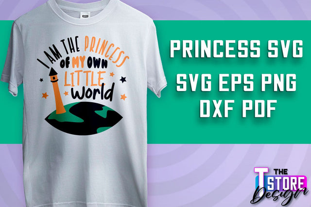 Princess SVG | Funny Girl Quotes SVG v.2 SVG The T Store Design 