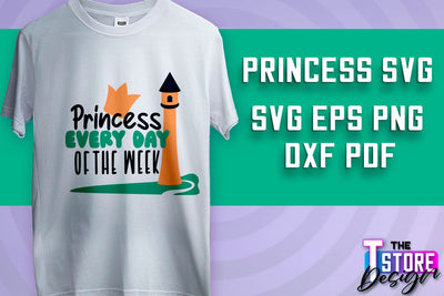 Princess SVG | Funny Girl Quotes SVG v.2 SVG The T Store Design 