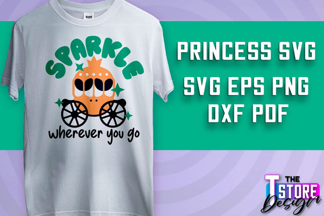 Princess SVG | Funny Girl Quotes SVG v.2 SVG The T Store Design 