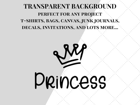 Princess SVG SVG Paige Cole Studio 