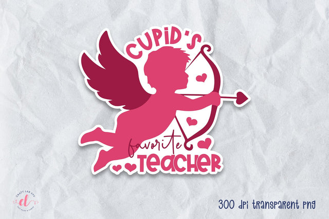 Printable Valentines Day Stickers Sublimation CraftLabSVG 