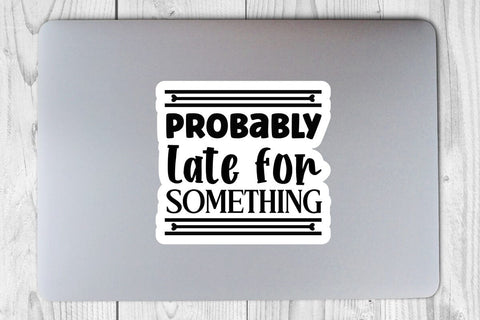 Probably late for something-01 SVG Angelina750 