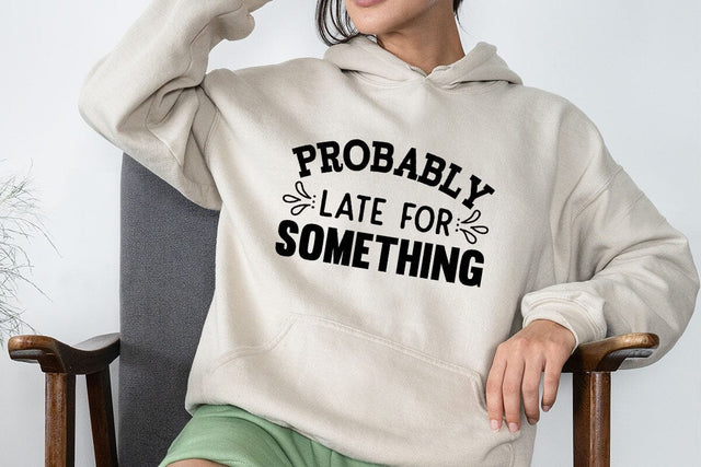 Probably Late For Something SVG Angelina750 