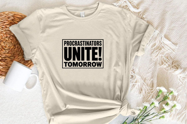 Procrastinators Unite! Tomorrow SVG Angelina750 