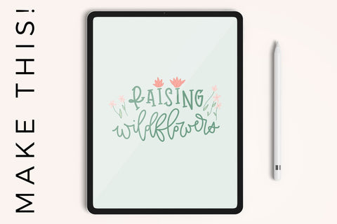 Procreate Lettering Brush Bundle Digital Pattern Beck McCormick 