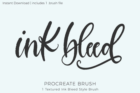 Procreate Lettering Brush Bundle Digital Pattern Beck McCormick 