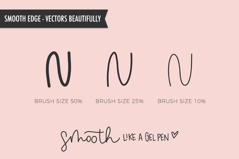 Procreate Lettering Brush Bundle Digital Pattern Beck McCormick 