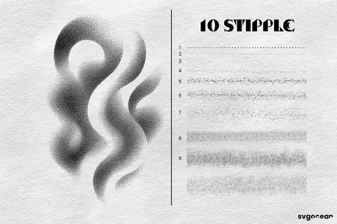 Procreate Tattoo Brushes Digital Pattern SvgOcean 