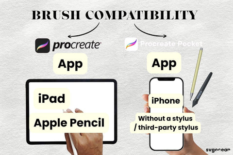 Procreate Tattoo Brushes Digital Pattern SvgOcean 