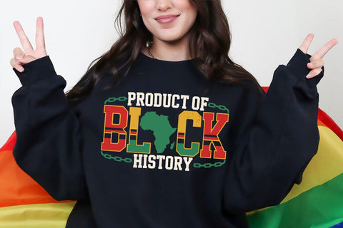 Product of Black History Svg Png, I Am Black History Svg, Black History Month Gift SVG DesignDestine 