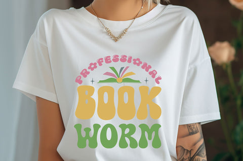Professional book worm Svg Design SVG Regulrcrative 
