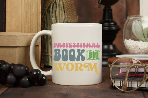 Professional book worm Svg Design SVG Regulrcrative 
