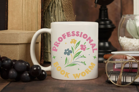 Professional book worm Svg Design SVG Regulrcrative 