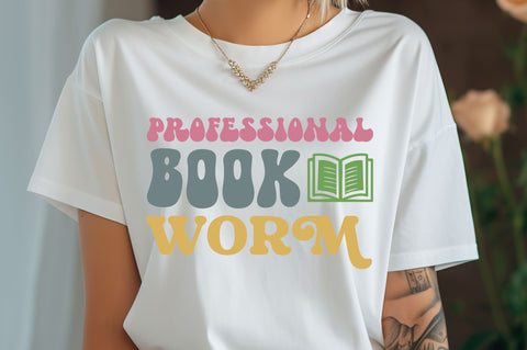Professional book worm Svg Design SVG Regulrcrative 
