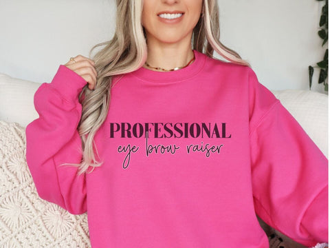 Professional Eye Brow Raiser SVG | Funny Sass Design SVG So Fontsy VIP Design Shop 