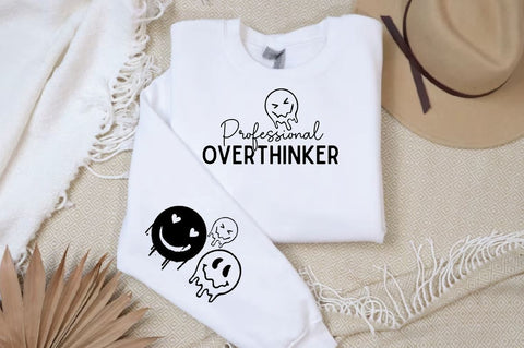 Professional overthinker Sleeve Svg Design SVG Regulrcrative 