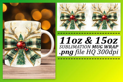 Professional-quality mug wraps, designed for sublimation! , Xmas Sublimation afrosvg 