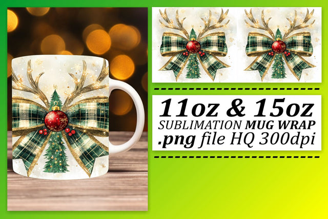 Professional-quality mug wraps, designed for sublimation! , Xmas Sublimation afrosvg 