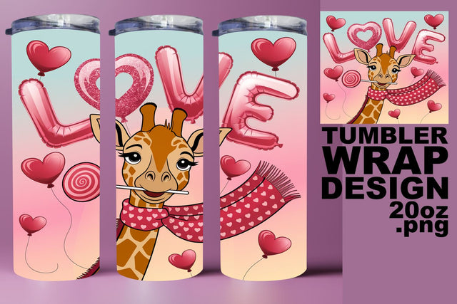professional-quality PNG for custom tumblers! , 20oz wrap, Valentines Sublimation HoodArtCraft 