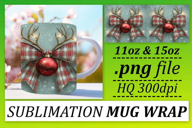 Professional-quality templates, elevate your mugs! , Xmas Sublimation afrosvg 
