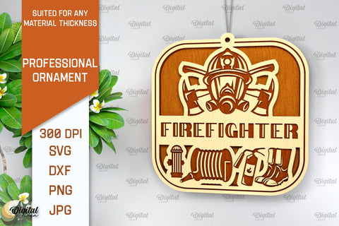Professional Wooden Ornaments Laser Cut Bundle SVG Evgenyia Guschina 