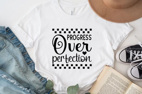 Progress over perfection SVG Angelina750 