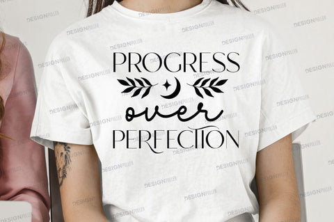 Progress over perfection Svg Design SVG Regulrcrative 