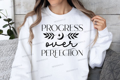 Progress over perfection Svg Design SVG Regulrcrative 