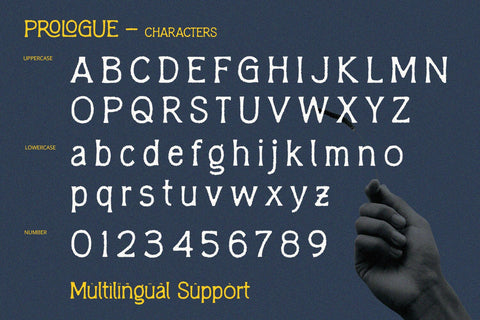 Prologue - Rough Serif Font Alpaprana Studio 