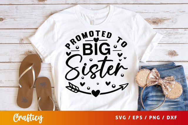 Promoted to big sister svg Design SVG Designangry 