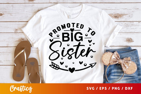 Promoted to big sister svg Design SVG Designangry 