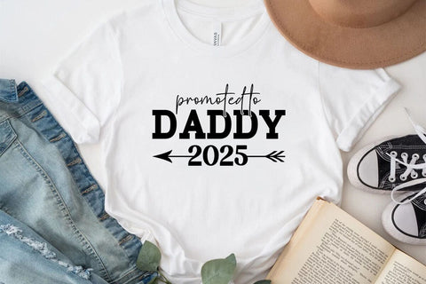 Promoted to Daddy 2025 SVG Angelina750 