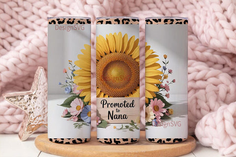 Promoted to Nana 20oz Tumbler Design Sublimation DesignSVG 