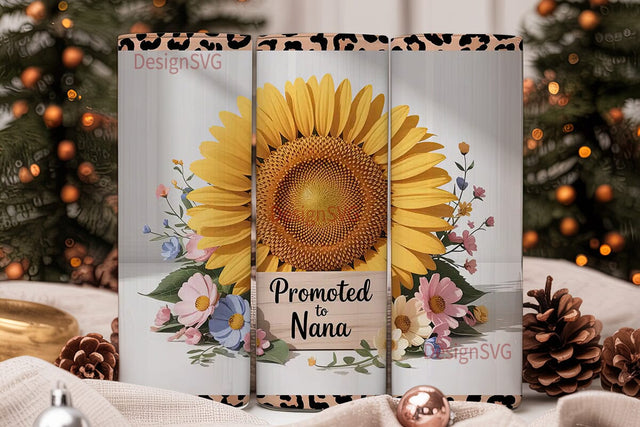 Promoted to Nana 20oz Tumbler Design Sublimation DesignSVG 