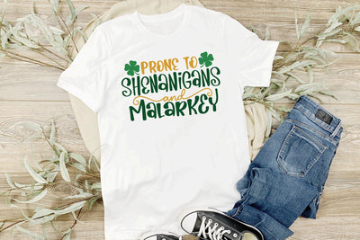 Prone To Shenanigans And Malarkey SVG SVG dapiyupi store 