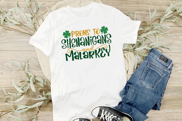 Prone To Shenanigans And Malarkey SVG SVG dapiyupi store 