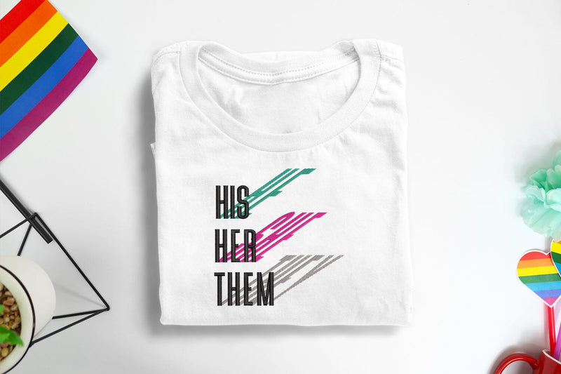 Pronouns with Shadows Embroidery Trio Embroidery/Applique DESIGNS Risa Rocks It 