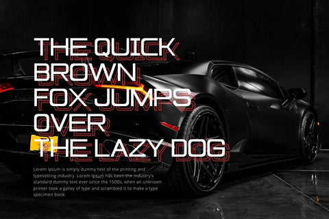 Prosche - Modern Sans Serif Font studioalmeera 