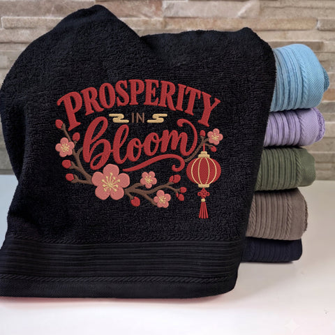 Prosperity in Bloom Embroidery Design – Chinese New Year Floral Lantern Lunar New Year Machine Embroidery File Embroidery/Applique DESIGNS PatternFeed8 