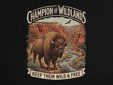 Protect Our Plains Bison SVG Cut File SVG artprintfile 