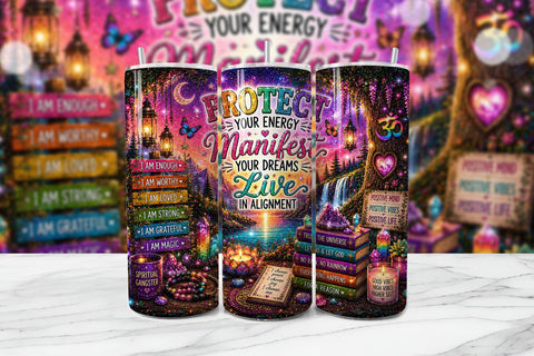 Protect Your Energy Manifest Dreams Sublimation BijouBay 