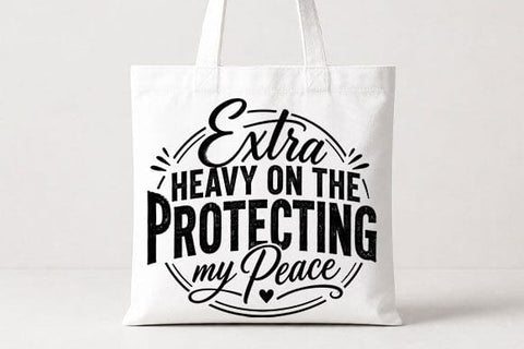 Protecting My Peace PNG | Self Care Quote Digital Download SVG BillahCrafts 